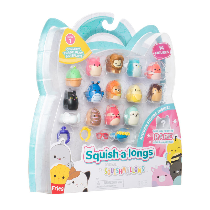 SQUISHMALLOWS - Squish-A-Longs Collectibles 14 Pack Assorted