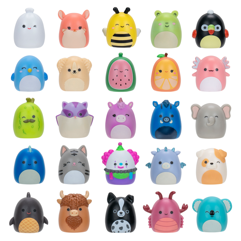 SQUISHMALLOWS - Squish-A-Longs Collectibles 25 Pack Assorted