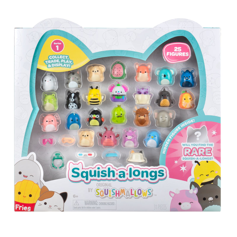 SQUISHMALLOWS - Squish-A-Longs Collectibles 25 Pack Assorted