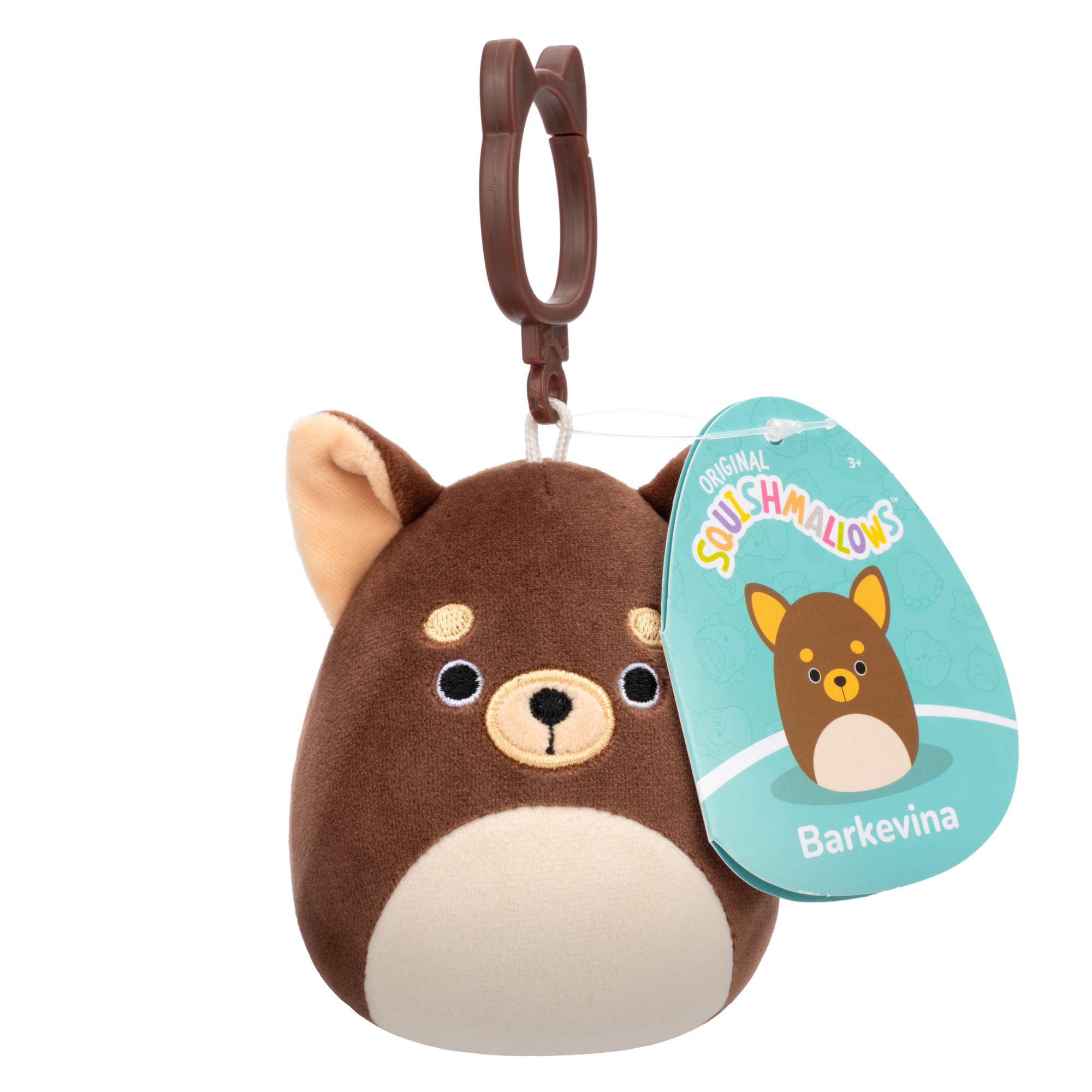 SQUISHMALLOWS 3.5" Clip Assorted A Wave 20