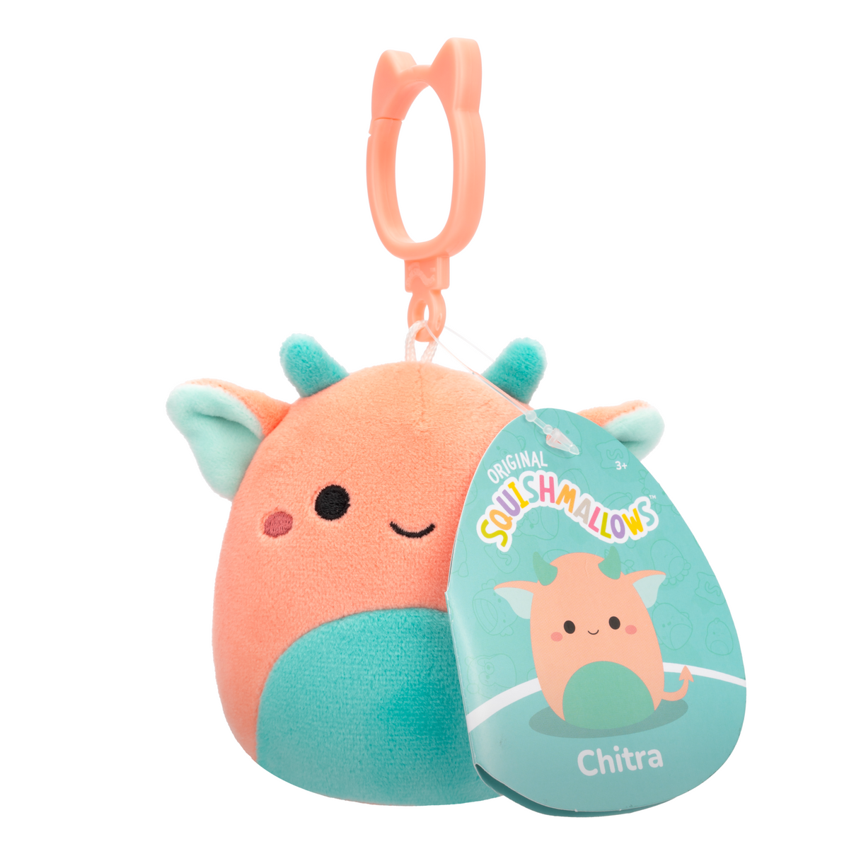 SQUISHMALLOWS 3.5" Clip Assorted A Wave 20