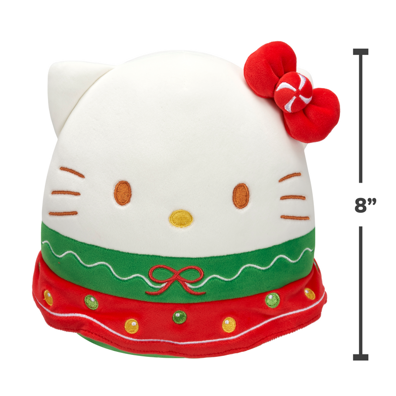 SQUISHMALLOWS 8" Hello Kitty Holiday Asst