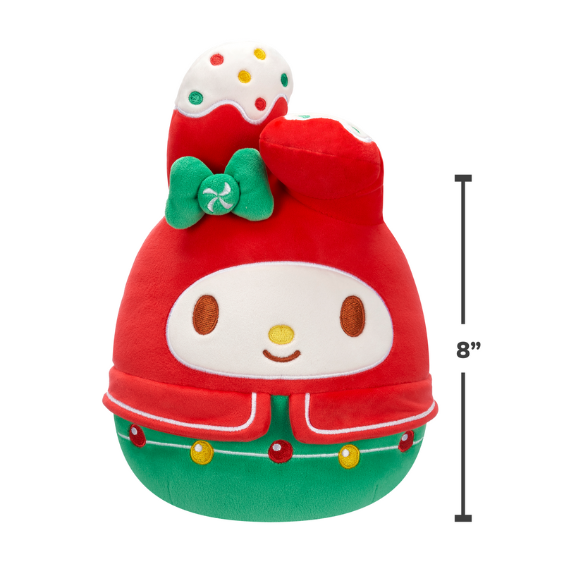 SQUISHMALLOWS 8" Hello Kitty Holiday Asst