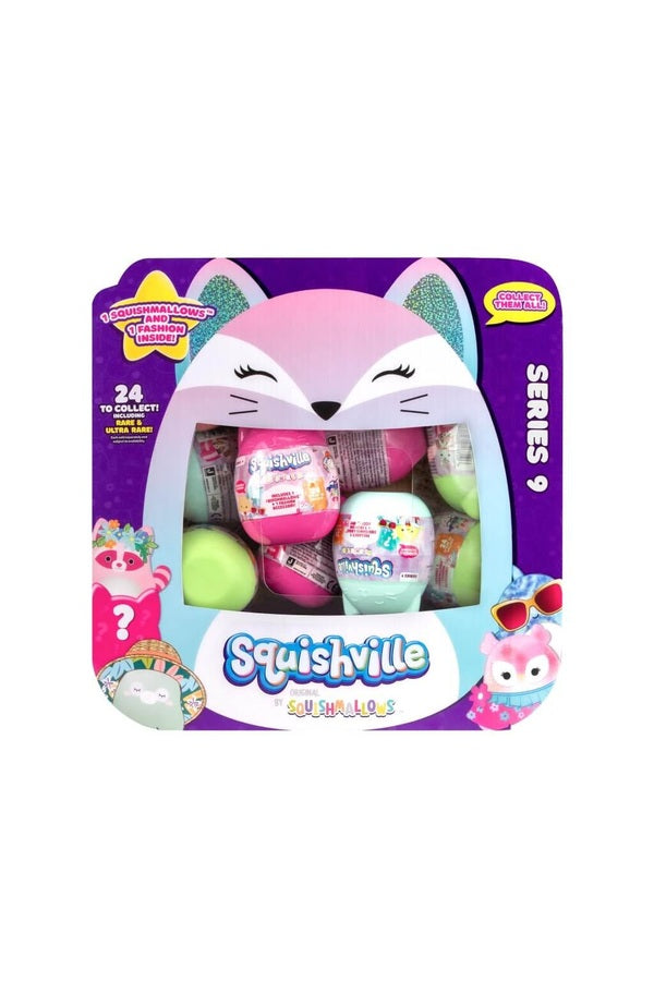 SQUISHMALLOWS SQUISHVILLE - Mystery Mini Plush Assortment - Series 9 - Collectible Madness
