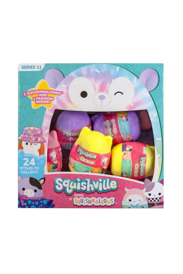 SQUISHMALLOWS SQUISHVILLE - Mystery Mini Plush Assortment - Series 11