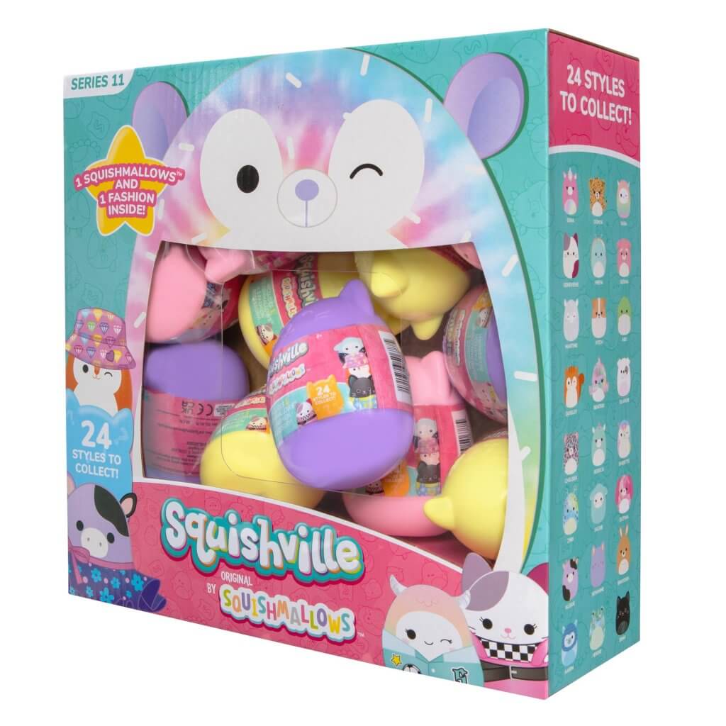 SQUISHMALLOWS SQUISHVILLE - Mystery Mini Plush Assortment - Series 11