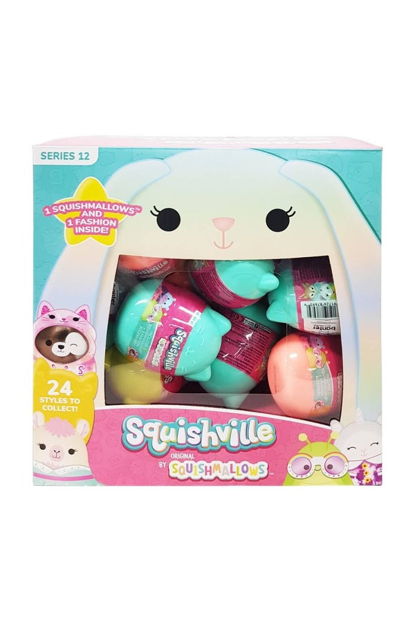 SQUISHMALLOWS SQUISHVILLE - Mystery Mini Plush Assortment - Series 12