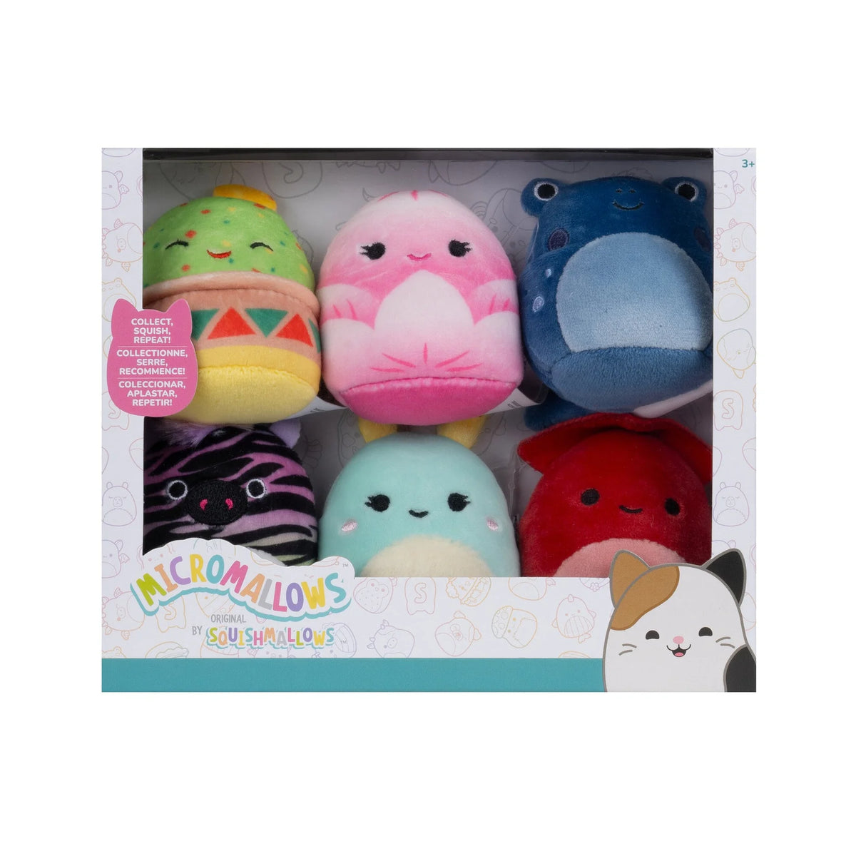 SQUISHMALLOWS - 2.5" Micromallows 6 Pack Plush