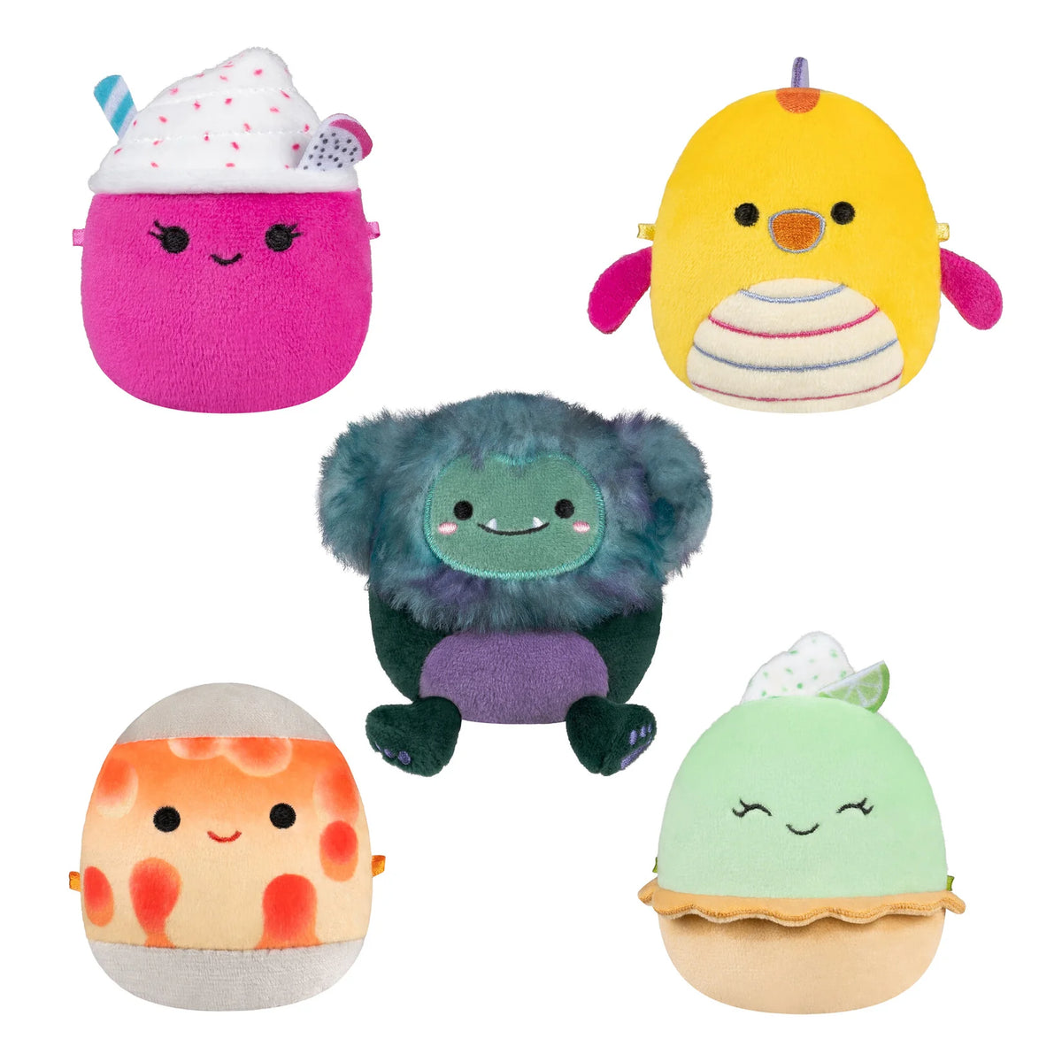 SQUISHMALLOWS - 2.5" Micromallows 5 Pack Plush