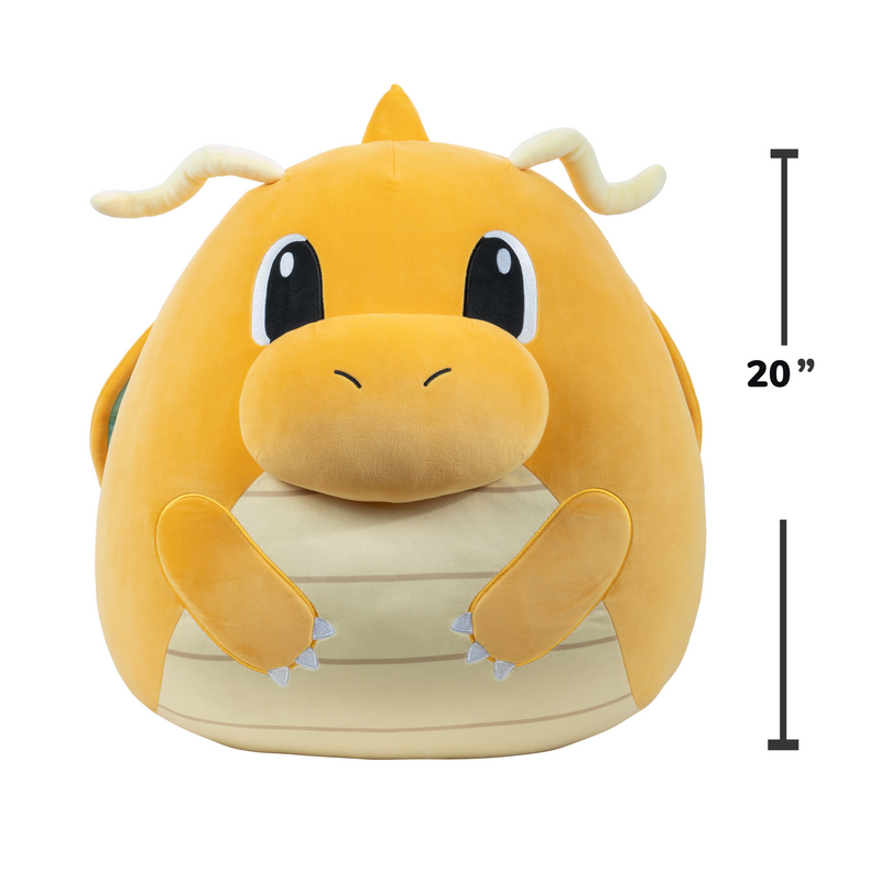 Pokemon Squishmallows 20in Plush Dragonite