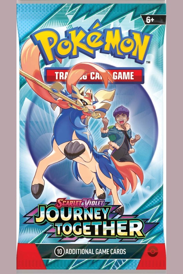 Pokemon - TCG - Journey Together Booster Pack Options