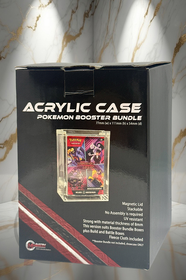 MADGuard Booster Bundle Acrylic Case | Magnetic Lid & Stackable