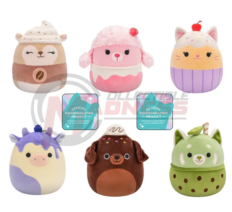 SQUISHMALLOWS 7.5" Plush Hybrid Sweets Assortment