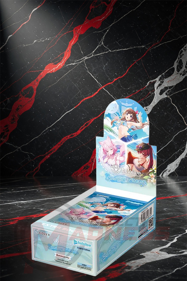 hololive OFFICIAL CARD GAME hEB01e Summer hologram - Extra Booster Box