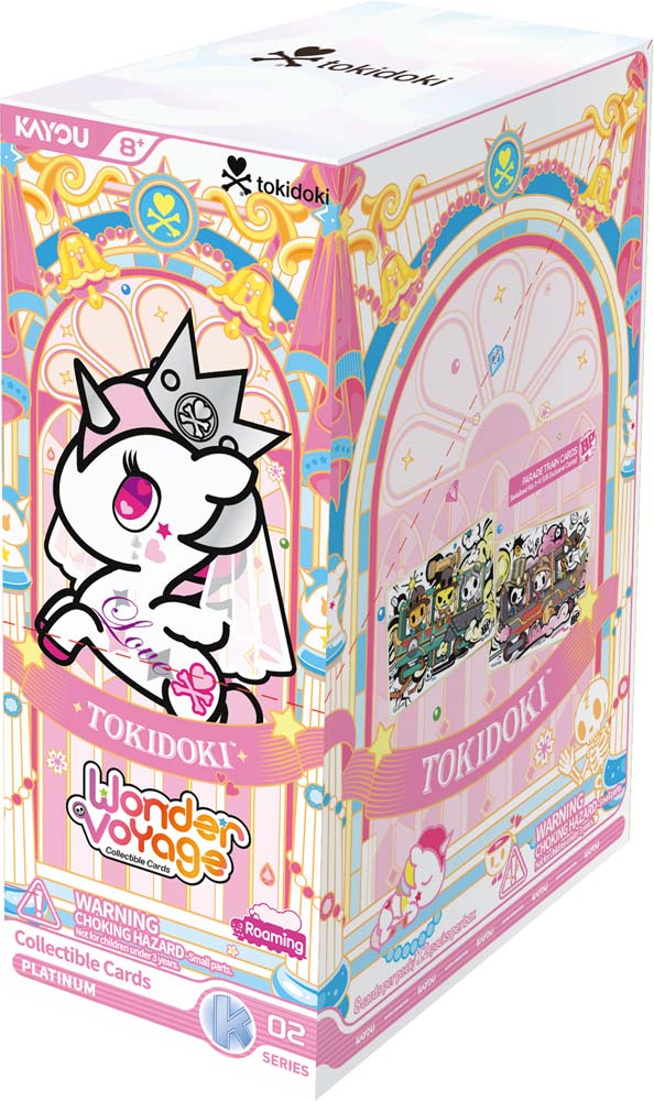 Kayou Tokidoki Wonder Voyage Collectible Trading Cards Roaming Edition Foil Booster Box - Series 2