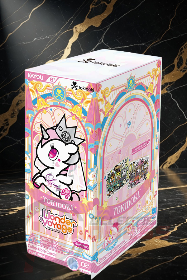 Kayou Tokidoki Wonder Voyage Collectible Trading Cards Roaming Edition Foil Booster Box - Series 2