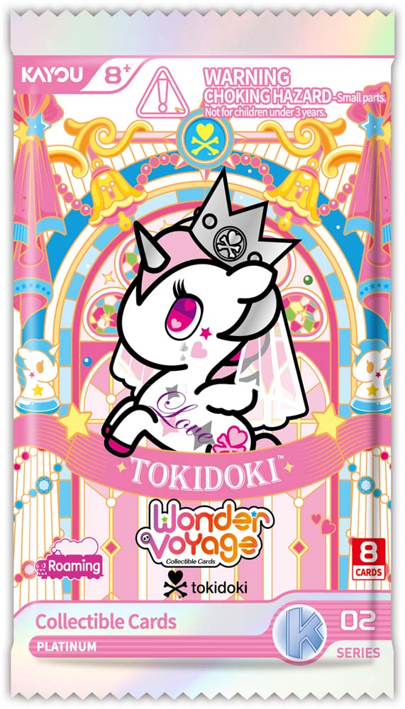 Kayou Tokidoki Wonder Voyage Collectible Trading Cards Roaming Edition Foil Booster Box - Series 2