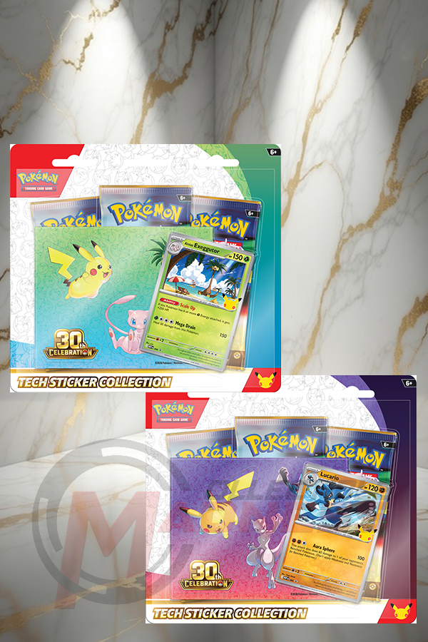 Pokemon - TCG - 30th Celebration Tech Sticker Collection