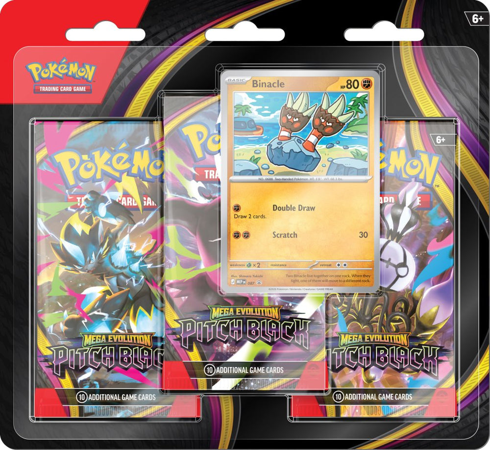 Pokemon - TCG - Pitch Black Three Booster Blister - Binacle