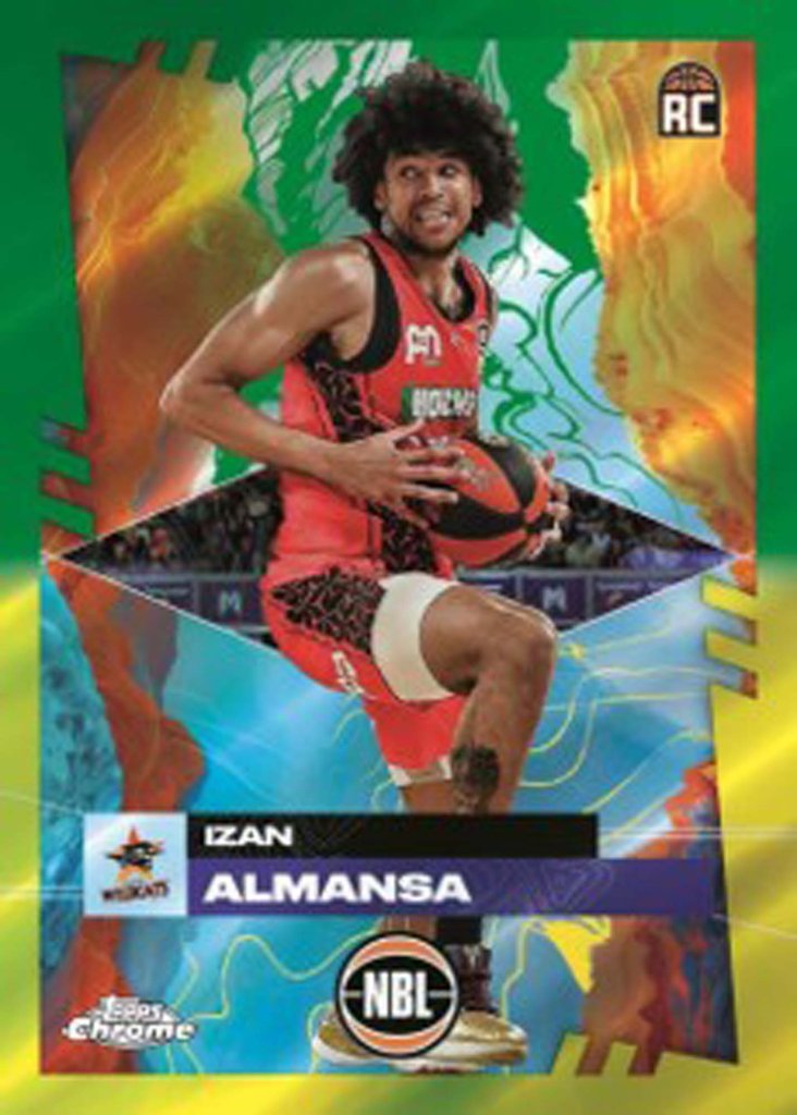 TOPPS Chrome NBL 2024/2025 Basketball Trading Cards - Value Blaster Box