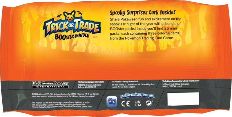 Pokemon - TCG - BOOster Bundle- Trick or Trade - 2024