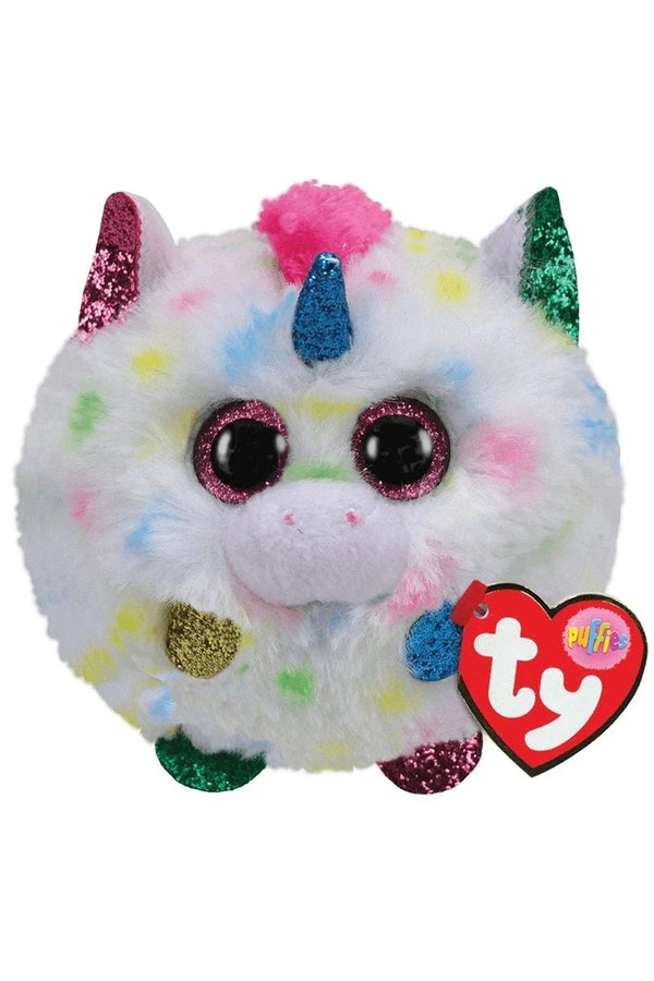 Harmonie the Speckled Unicorn Ty Puffies