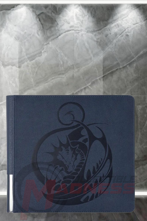 Dragon Shield: XL Zipster Binder – Midnight Blue