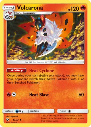 13/73 Volcarona - Uncommon