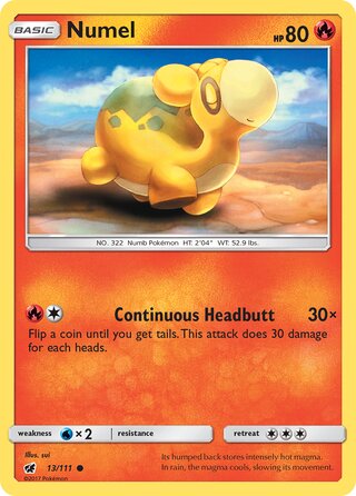 013/111 Numel - Common Reverse Holo