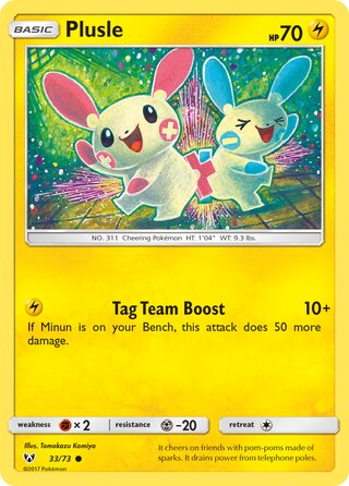 33/73 Plusle - Common