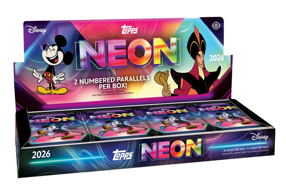 2026 Topps Disney Neon - Hobby Box