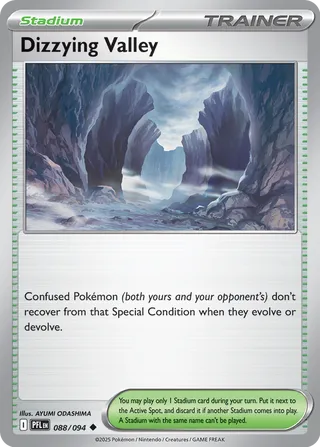 088/094 Dizzying Valley - Uncommon Reverse Holo