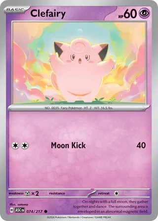 074/217 Clefairy - Common