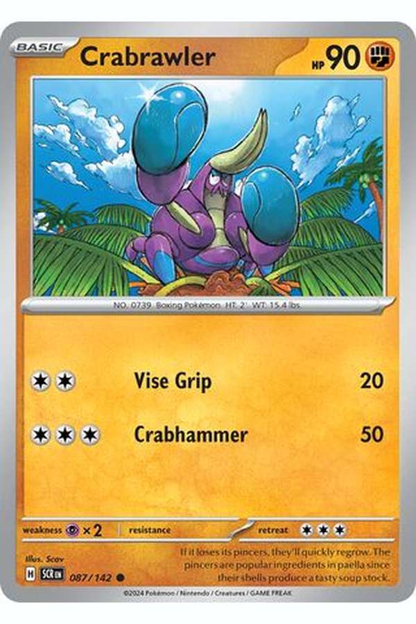 087/142 Crabrawler - Common