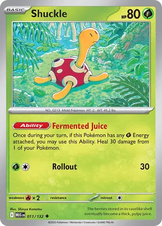011/132 Shuckle - Uncommon