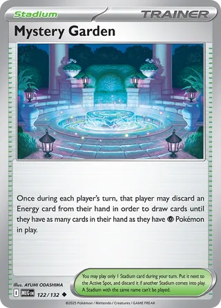 122/132 Mystery Garden - Uncommon