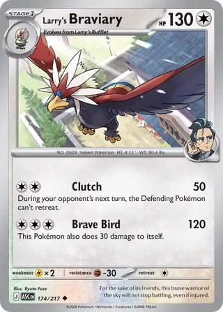 174/217 Larry's Braviary - Uncommon