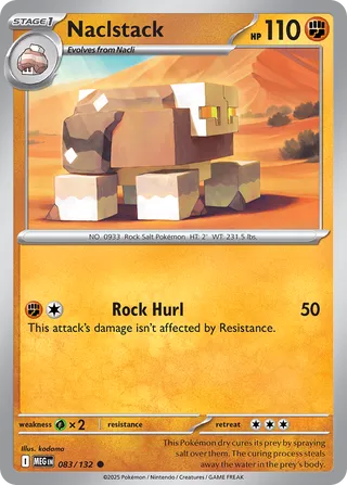 083/132 Naclstack - Common Reverse Holo