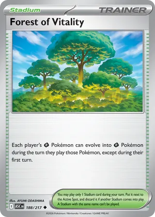 188/217 Forest of Vitality - Uncommon