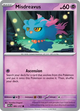 085/217 Misdreavus - Common