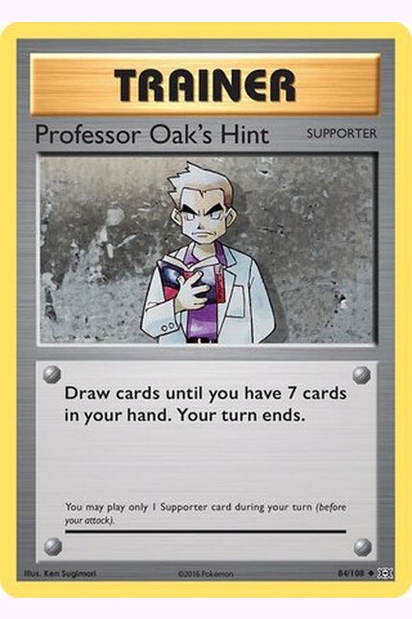 084/108 Professor Oak's Hint - Uncommon