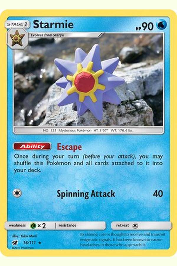 016/111 Starmie - Rare