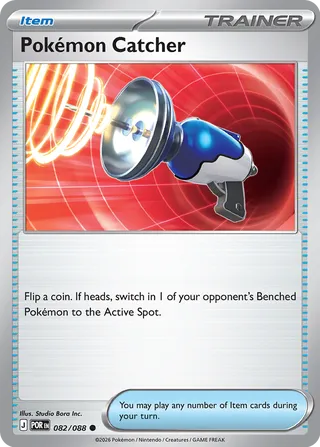 082/088 Pok√©mon Catcher - Common Reverse Holo