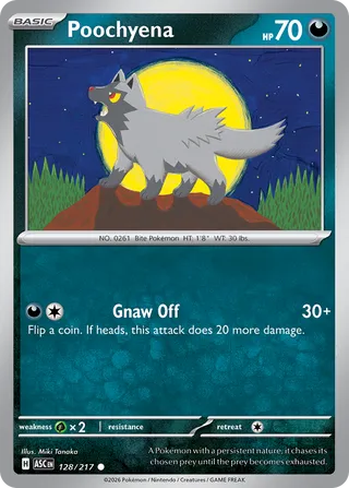 128/217 Poochyena - Common