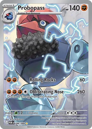 096/088 Probopass - Illustration Rare