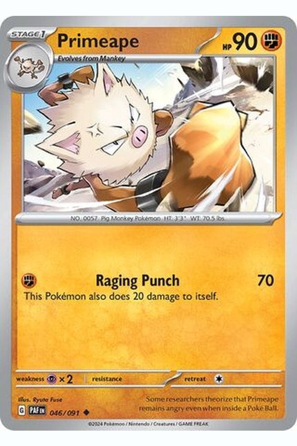 046/091 Primeape - Uncommon