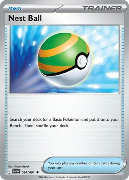 084/091 Nest Ball - Uncommon Reverse Holo