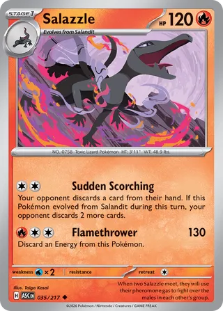 035/217 Salazzle - Uncommon