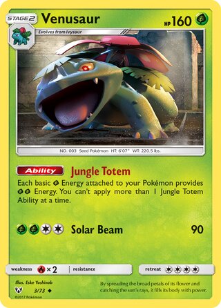 03/73 Venusaur - Uncommon