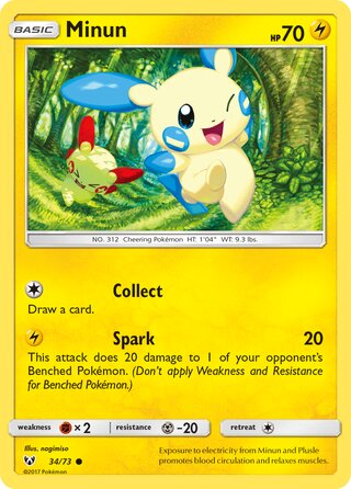 34/73 Minun - Common